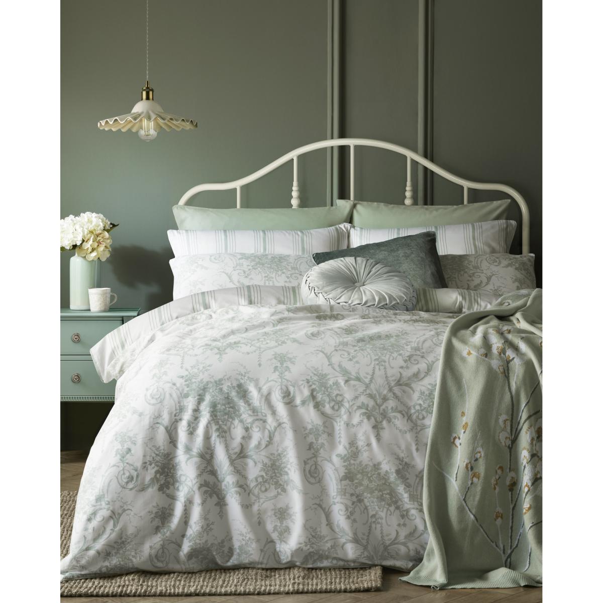 Laura Ashley Tuileries Duvet Cover Set - Double In Green – image 2