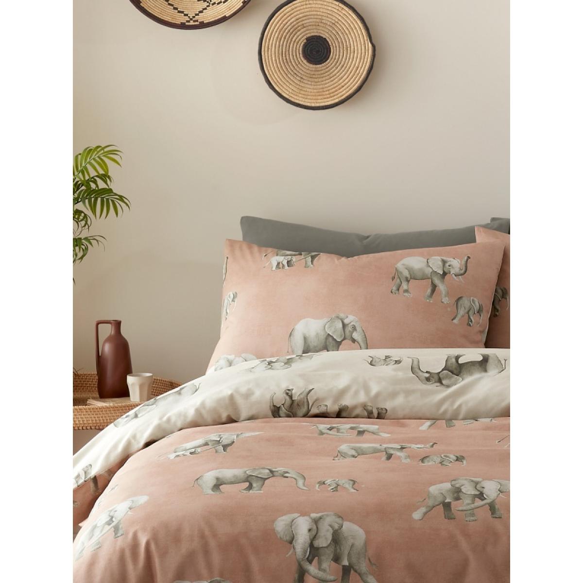 Fusion Ella Elephant Duvet Cover Set - Double In Natural – image 8