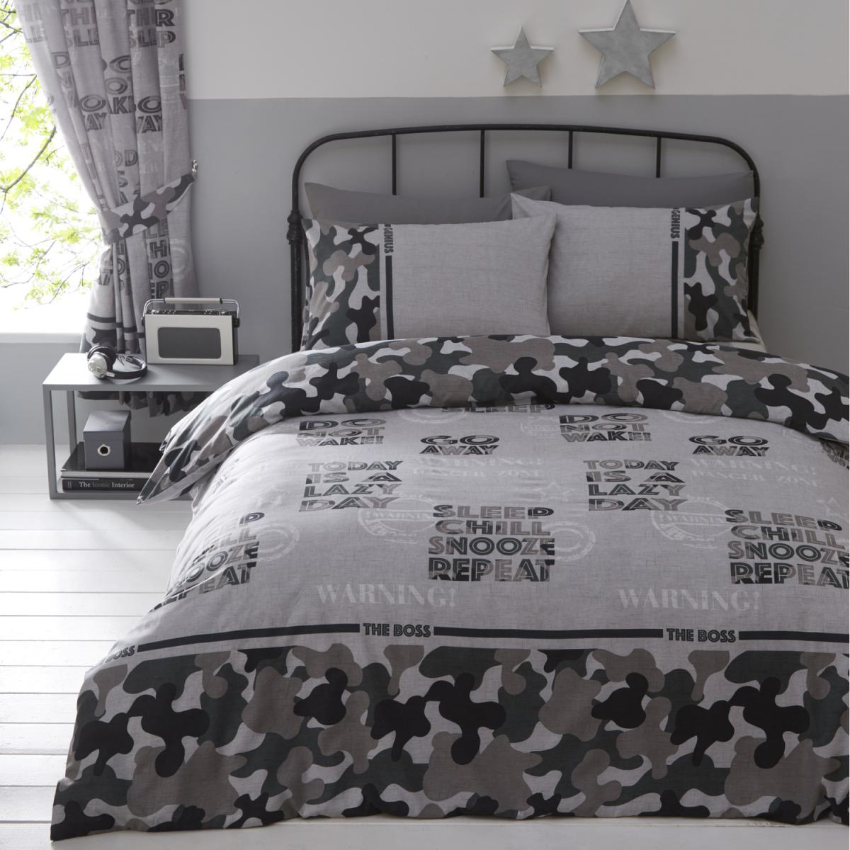 Camouflage Duvet Set - Multi / Double – image 1