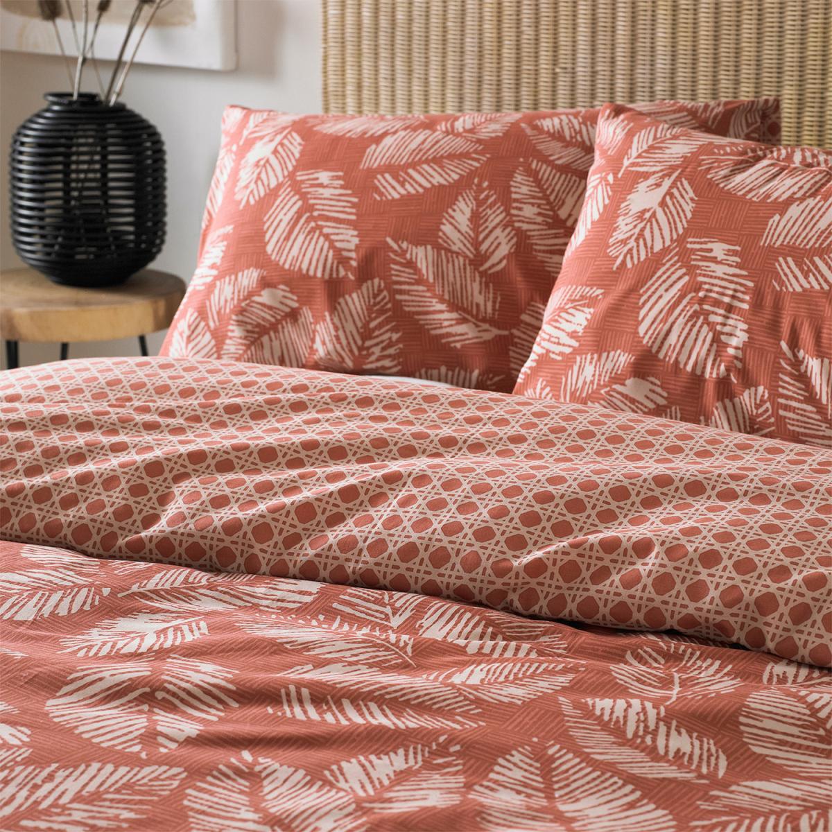 Geometric Leaf Duvet Cover Set - Double – image 3
