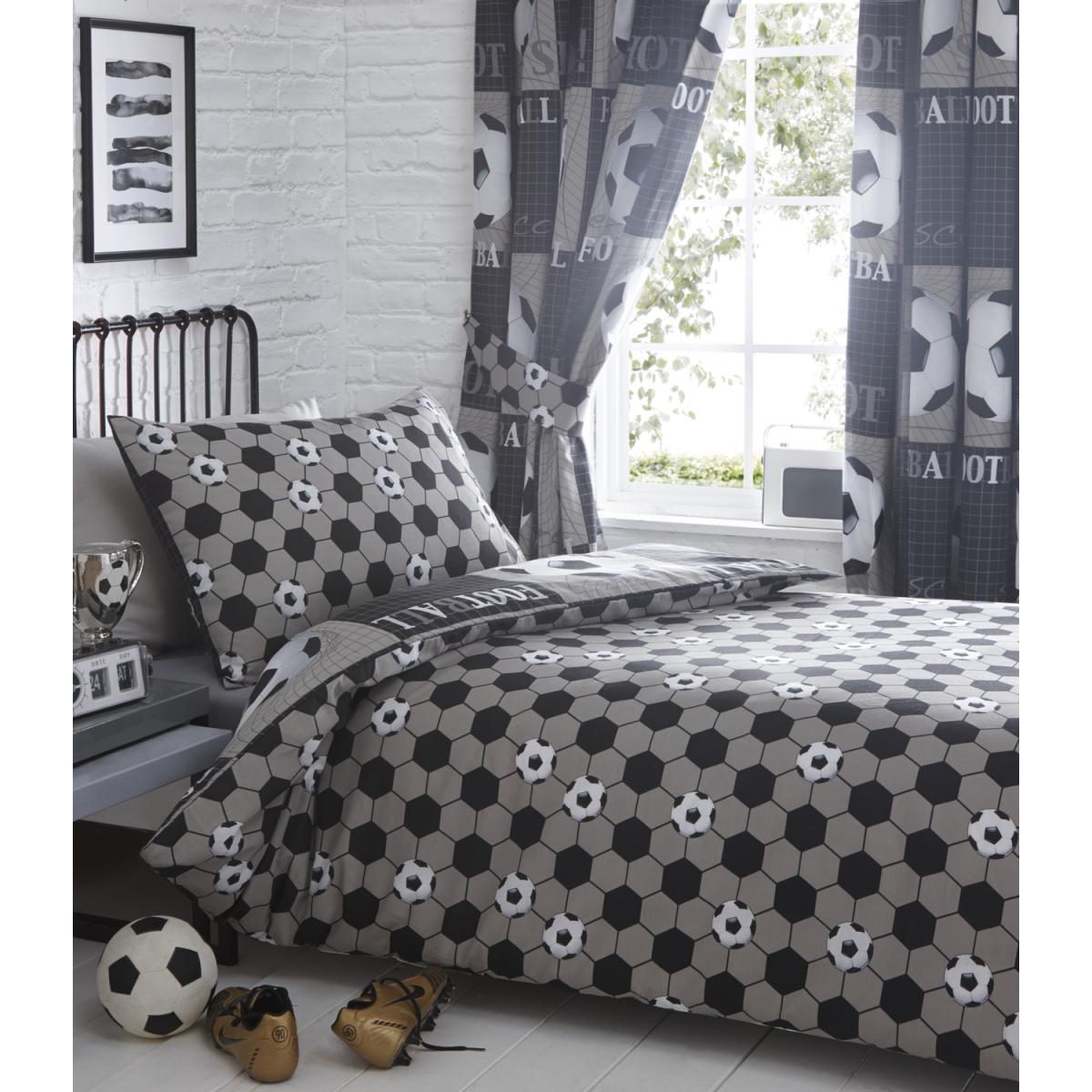 Shoot Duvet And Pillowcase Set - Grey / Double – image 2