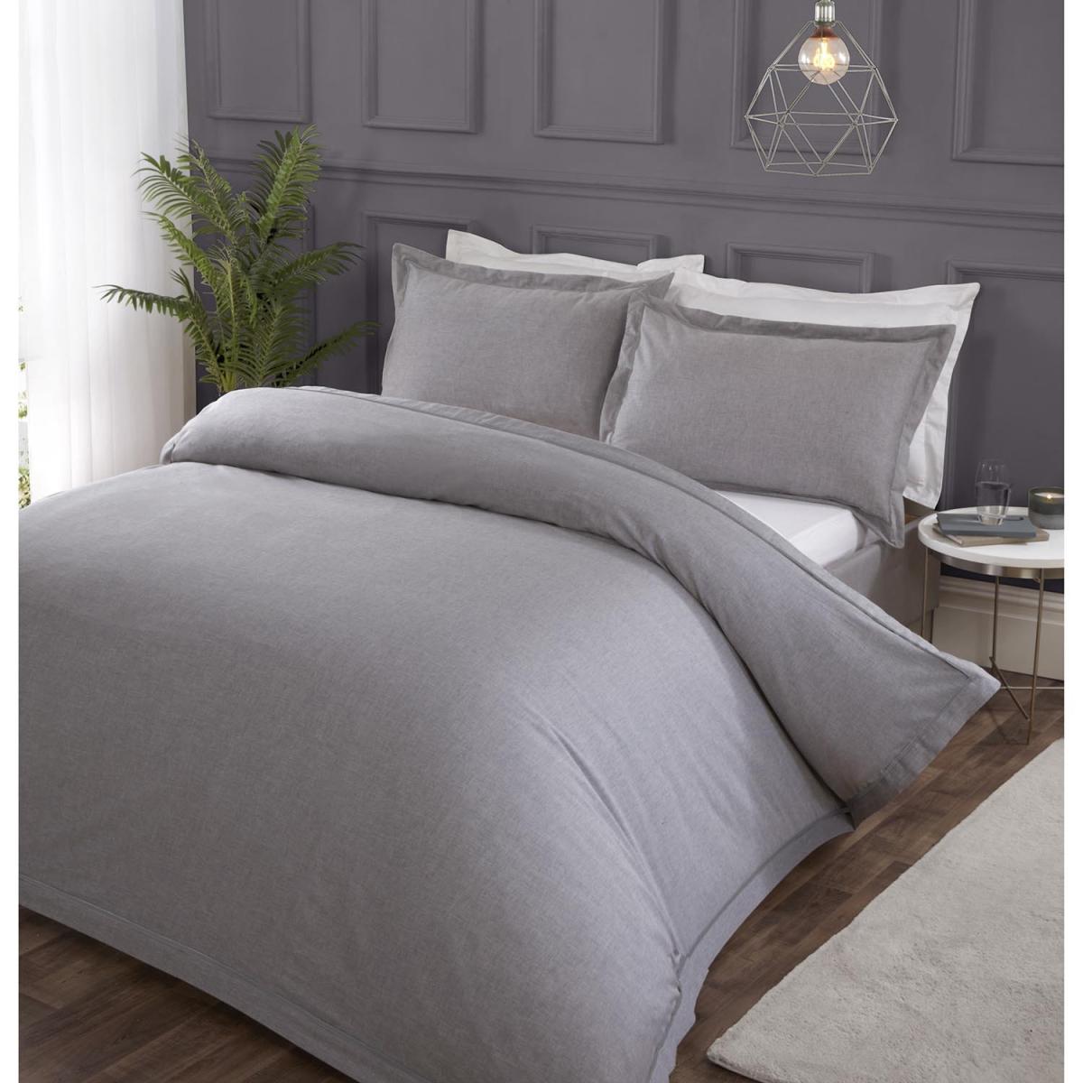 Josephine Oxford Edge Duvet Cover and Pillowcase Set - Double – image 2