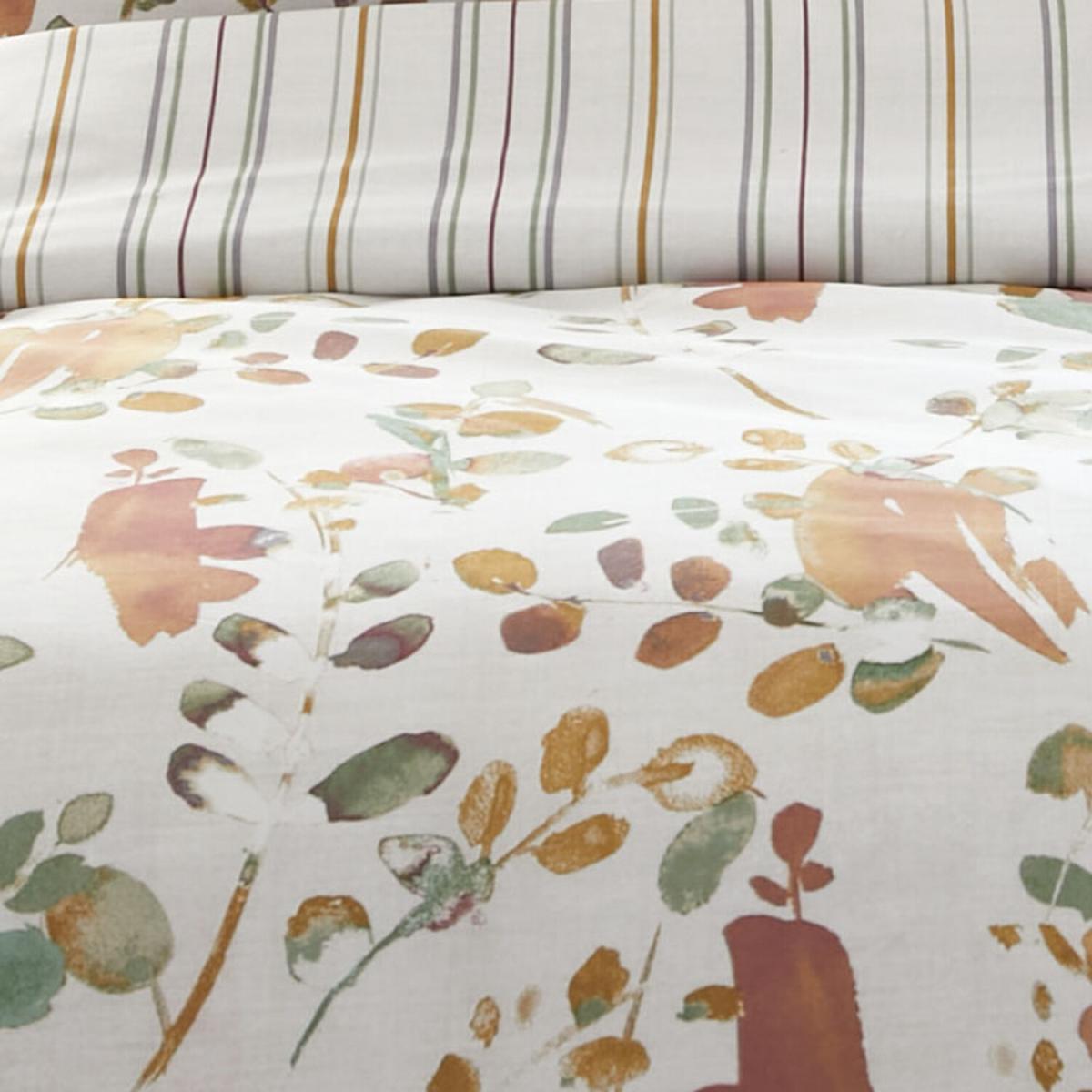 Gaia Botanical Duvet Cover and Pillowcase Set - Rust / Double – image 4