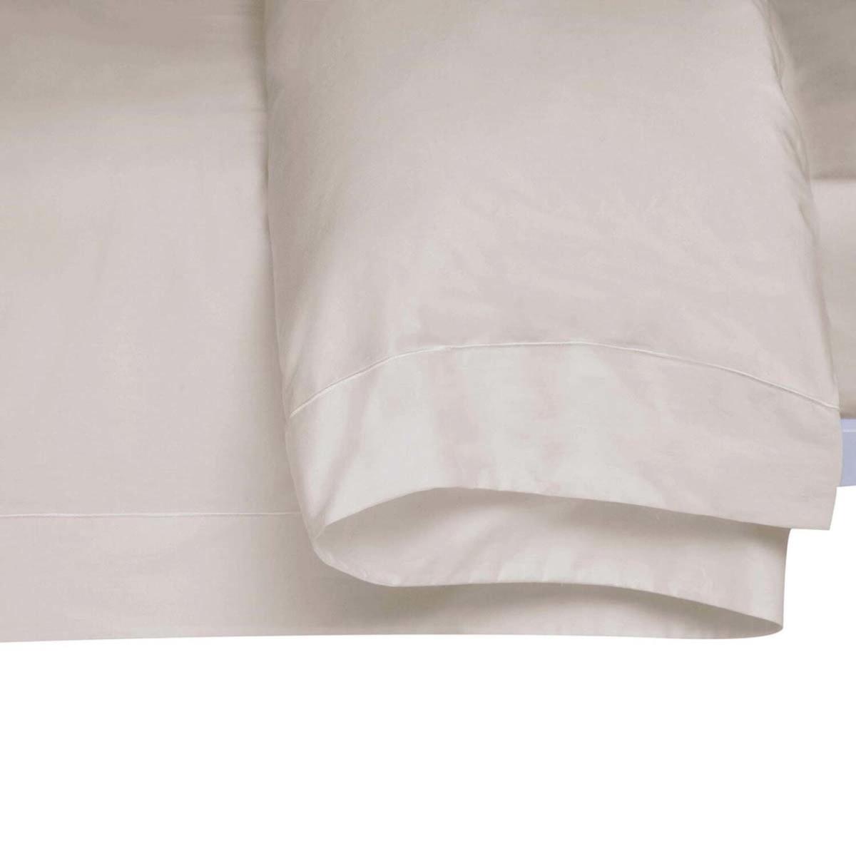 400 Thread Count Egyptian Cotton Oxford Duvet Cover - BM139 - Oyster / Double – image 2