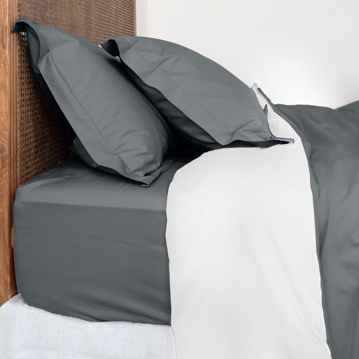 Bed Couture Twill Duvet Cover and Set of 2 pillowcases 65x65 cm - White/Black / Double – image 35