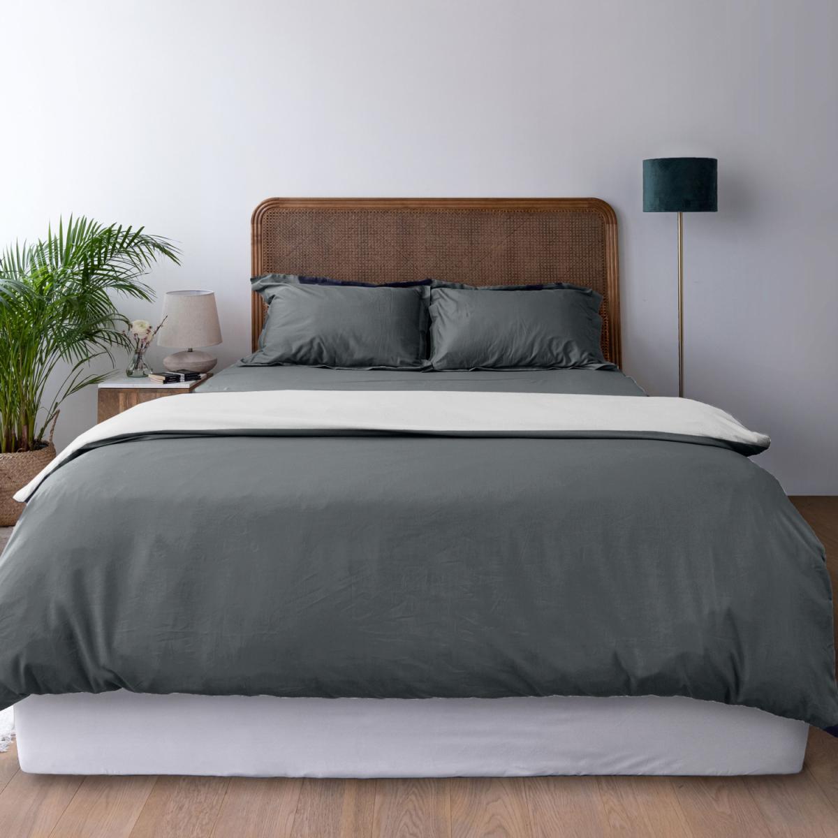 Bed Couture Twill Duvet Cover and Set of 2 pillowcases 65x65 cm - White/Black / Double – image 37