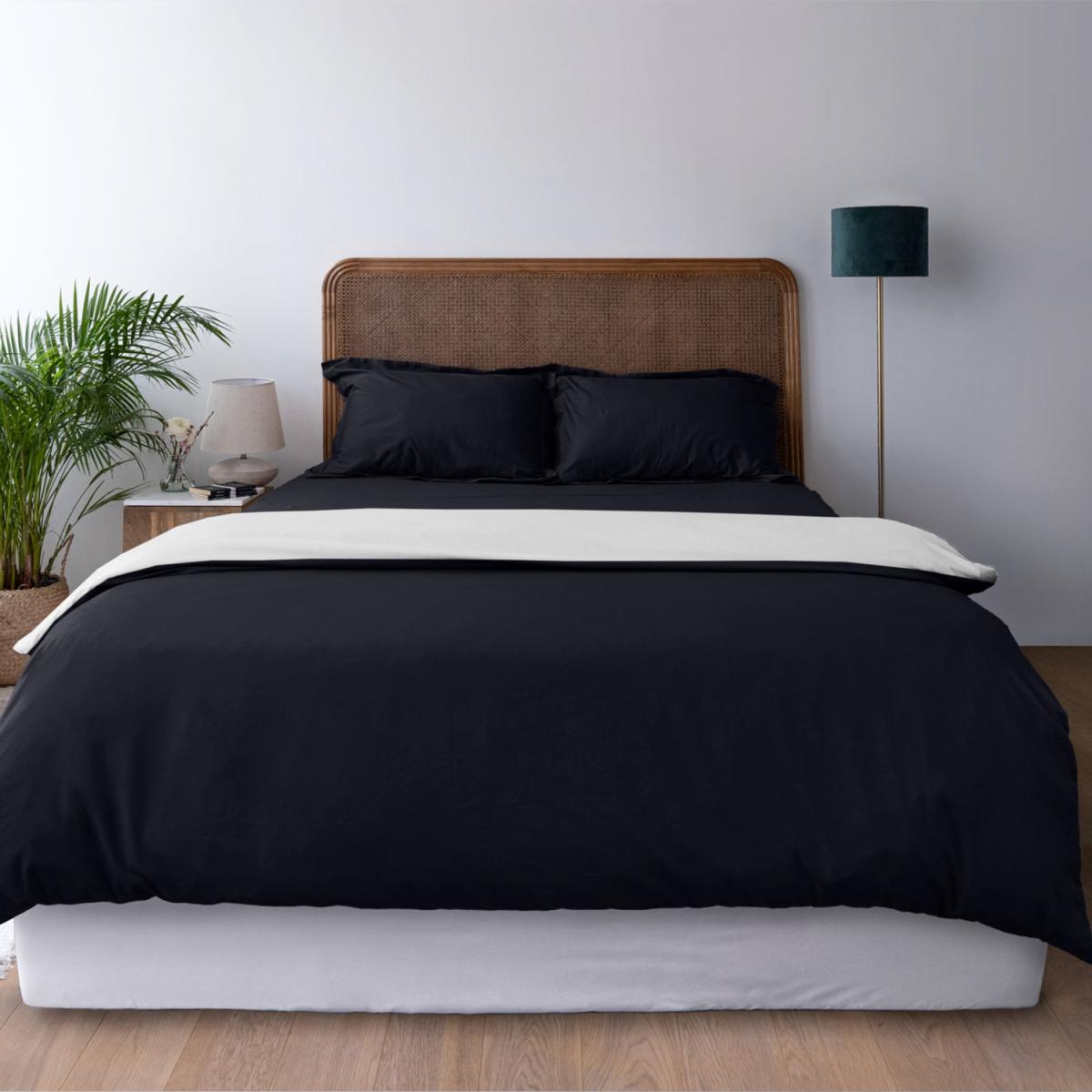 Bed Couture Twill Duvet Cover and Set of 2 pillowcases 65x65 cm - White/Black / Double – image 41