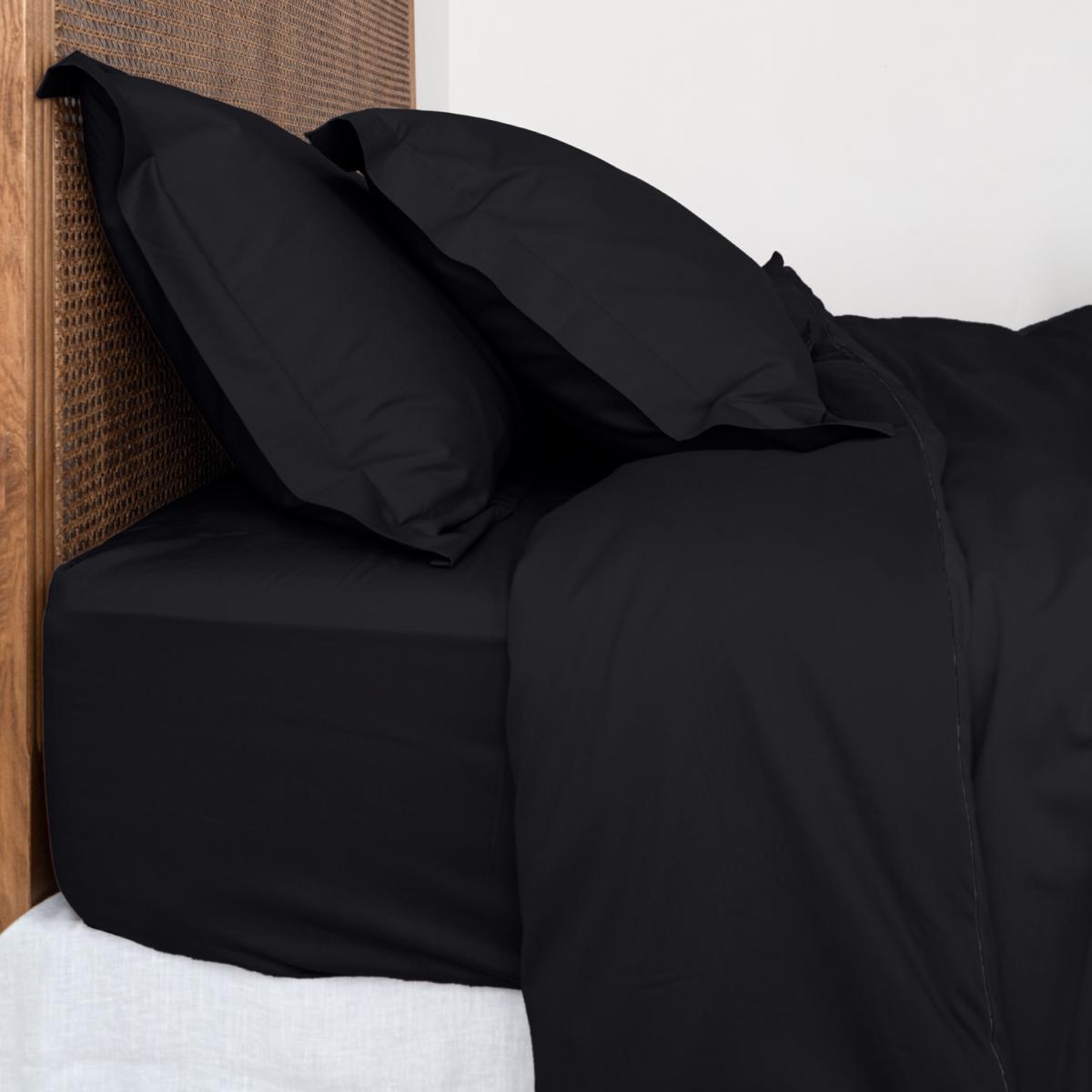 Bed Couture Twill Duvet Cover and Set of 2 pillowcases 65x65 cm - White/Black / Double – image 9