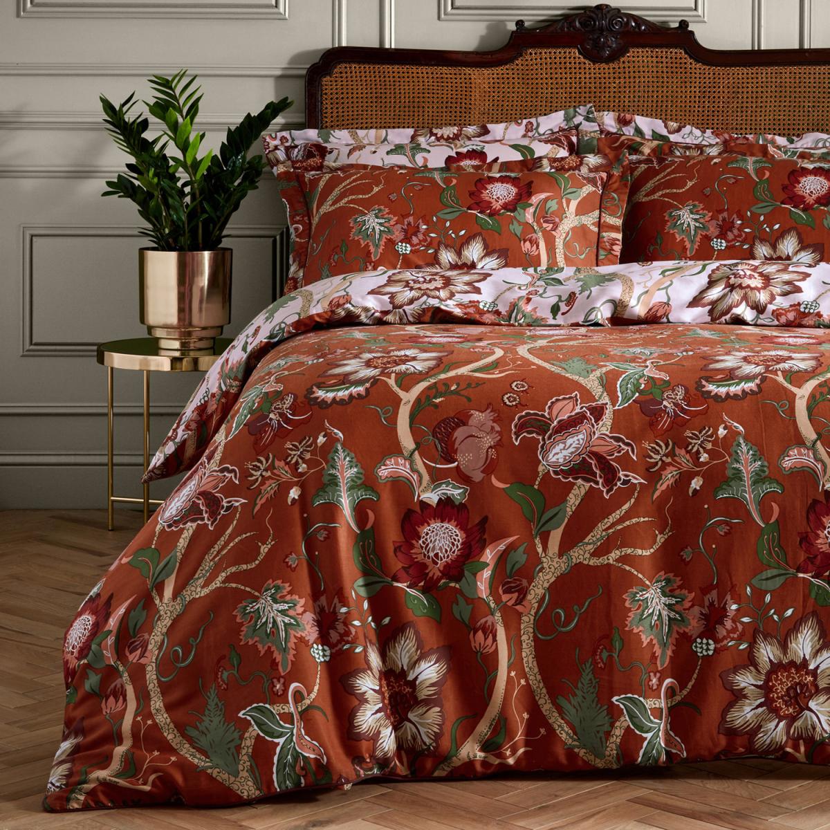 Botanical Duvet Cover Set - Russet / Double – image 5