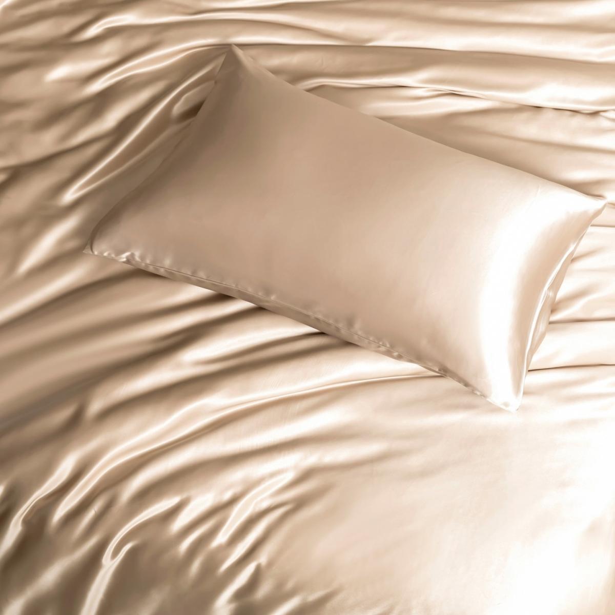 Neutrals Pure Mulberry Silk - Duvet Cover - Double Size - Beige Uk Double Soft Strokes Silk – image 7