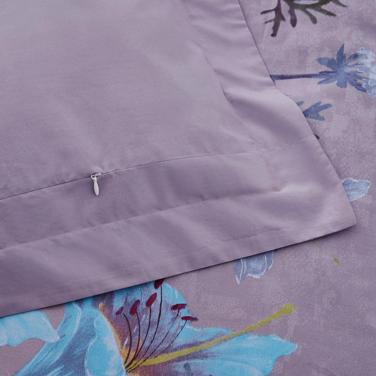 Dorma Faringdon Reversible 100% Cotton Duvet Cover and Pillowcase Set MultiColoured – image 5