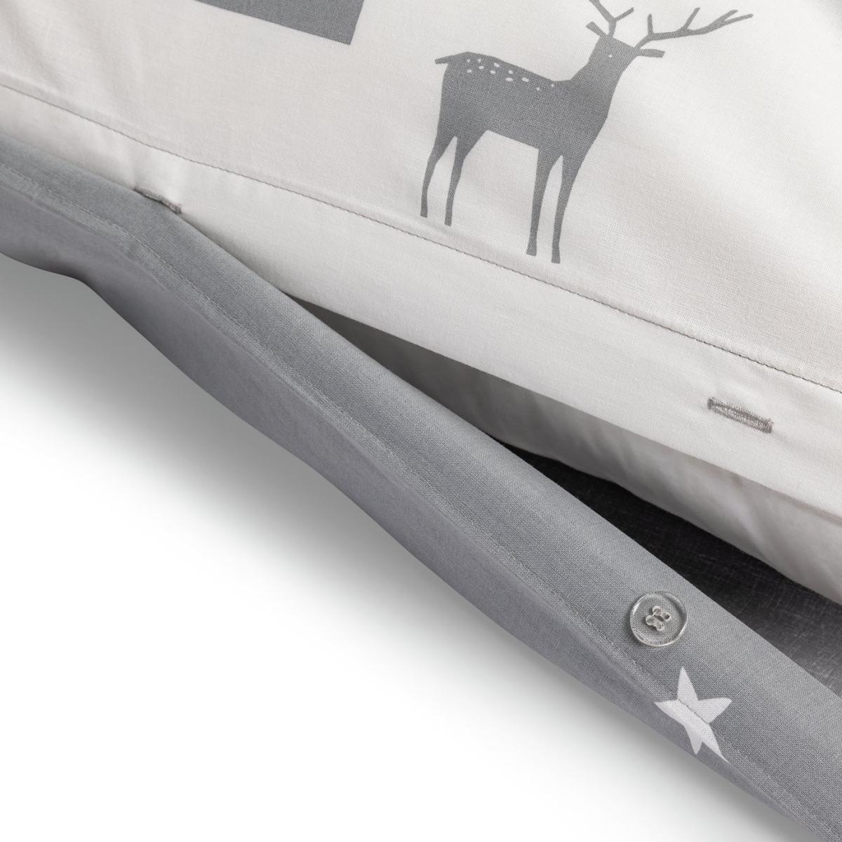 Habitat Christmas Houses Placement Grey Bedding Set - King – image 6