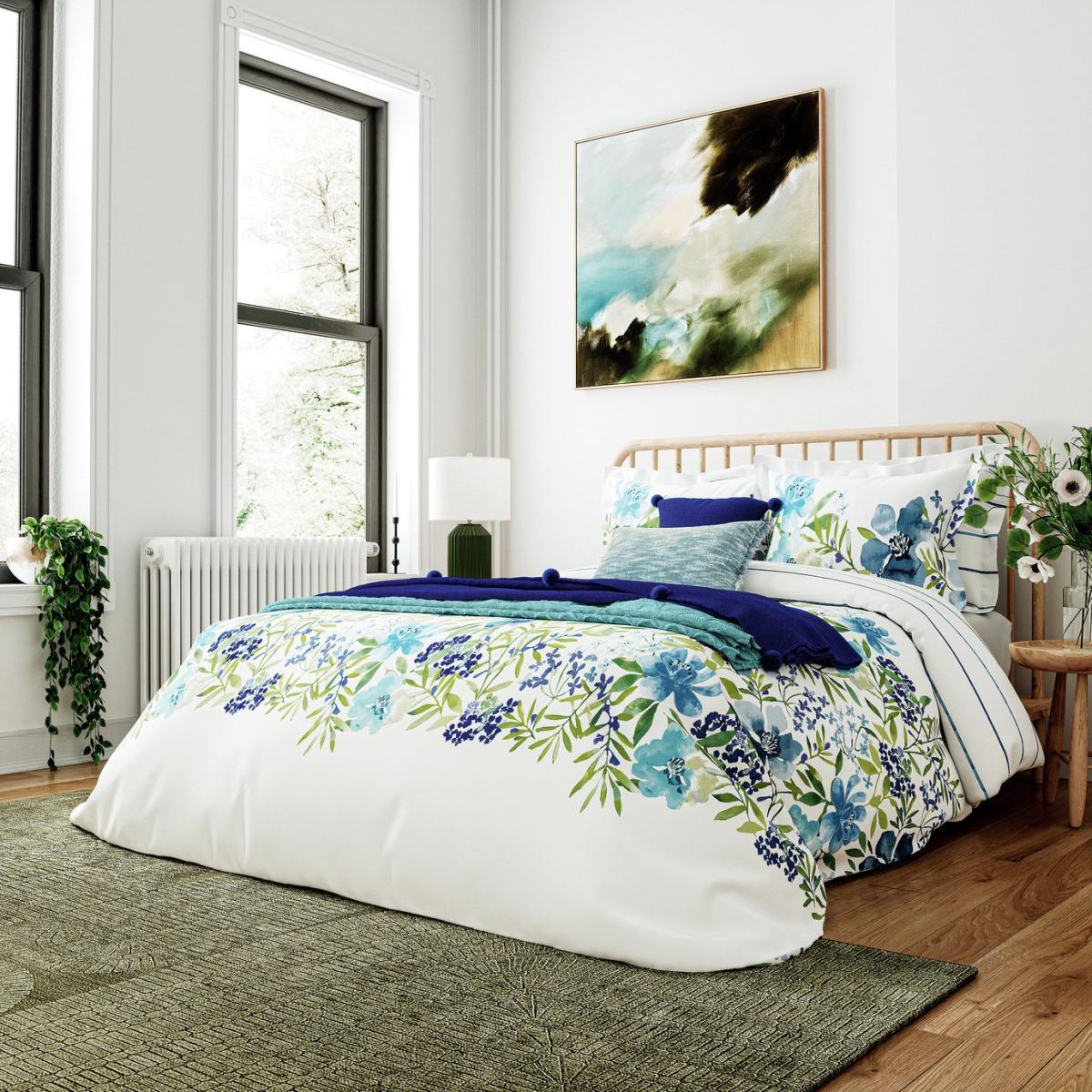 Helena Springfield Cotton Florence Blue Bedding Set - King – image 2