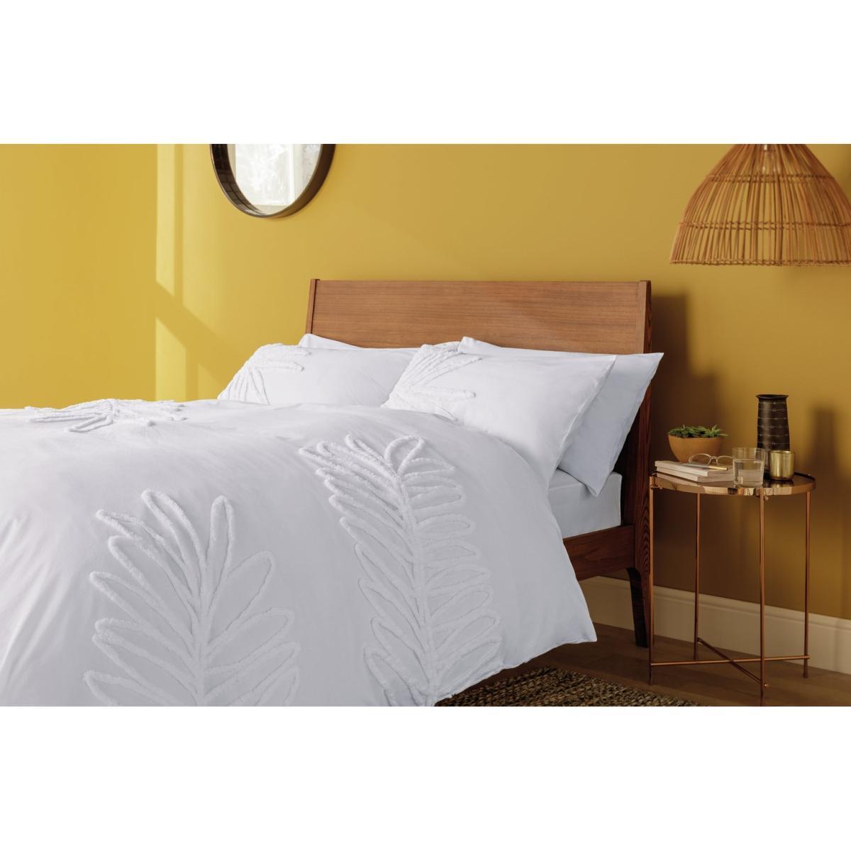 Habitat Tufted Leaf Reversible Bedding Set - Kingsize – image 3