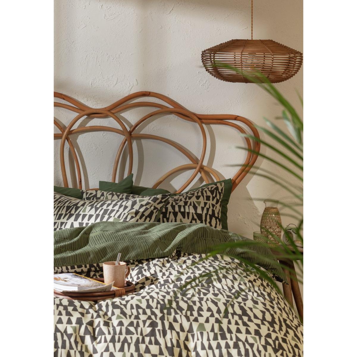 Habitat Triangles Print Cream & Black Bedding Set - Kingsize – image 3