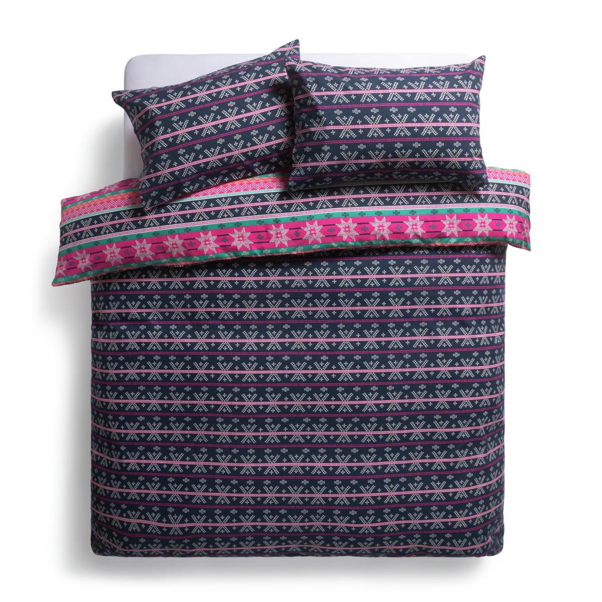 Habitat Christmas Fair Isle Print Bedding Set - Kingsize – image 4