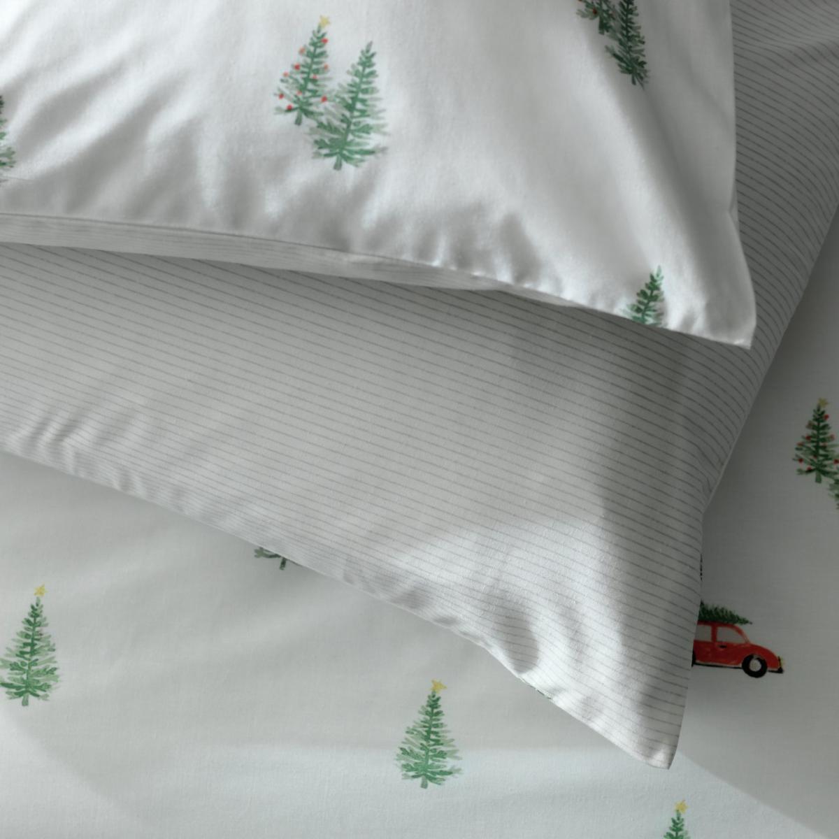 Habitat Christmas Cars & Trees Repeat Bedding Set - Kingsize – image 3