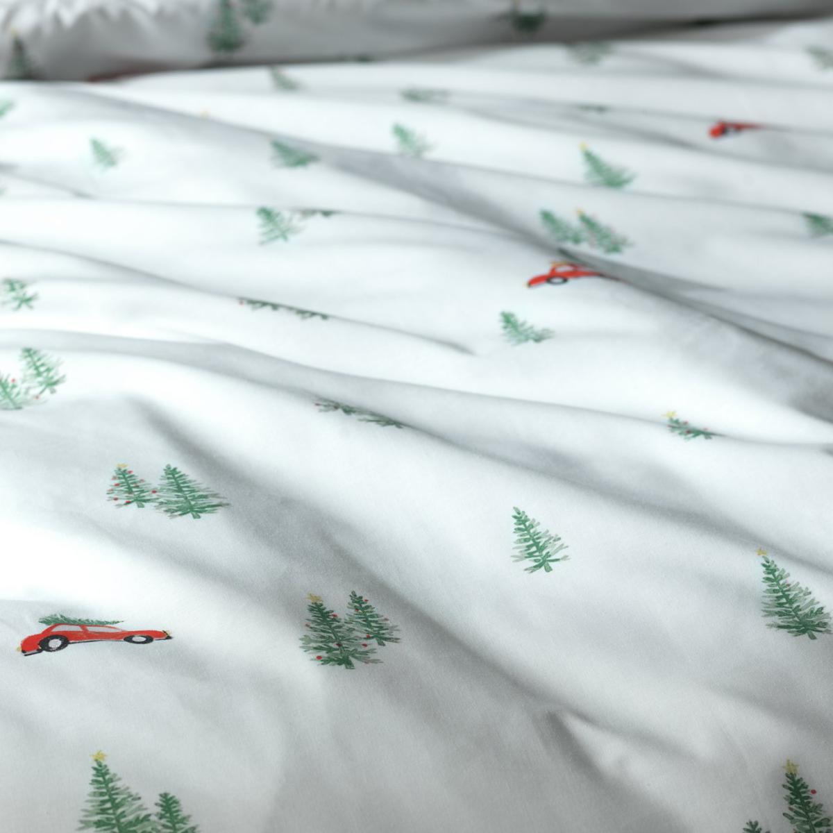 Habitat Christmas Cars & Trees Repeat Bedding Set - Kingsize – image 6