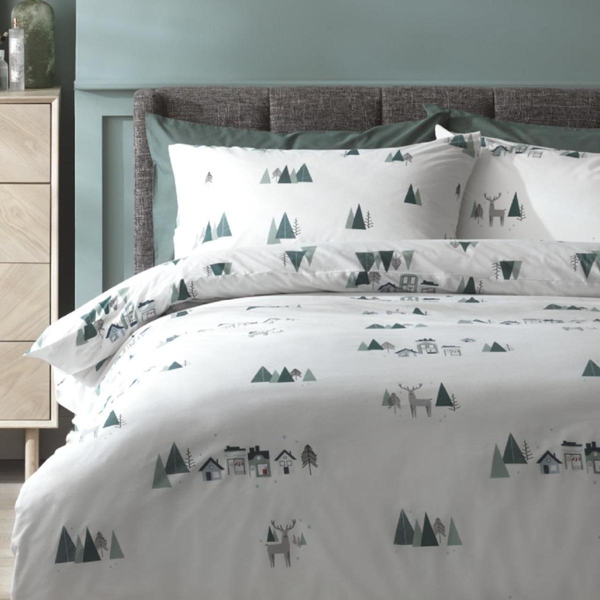 Habitat Christmas Woodland Scandi Bedding Set - Kingsize – image 5