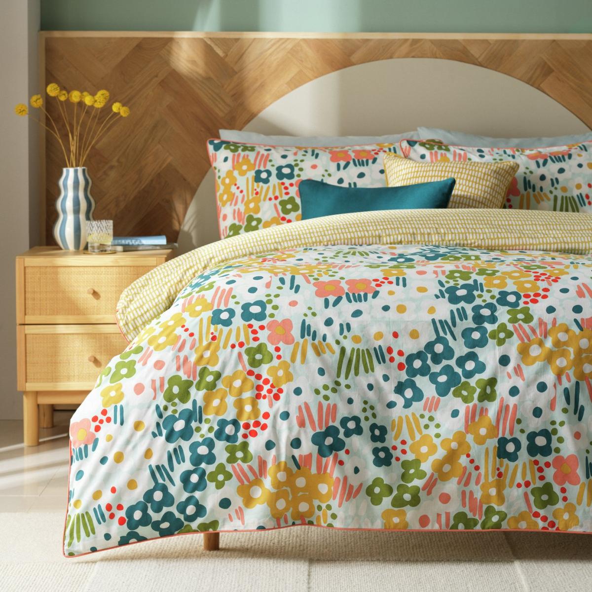Habitat x Scion Cotton Spring Meadow Bedding Set - King size – image 2