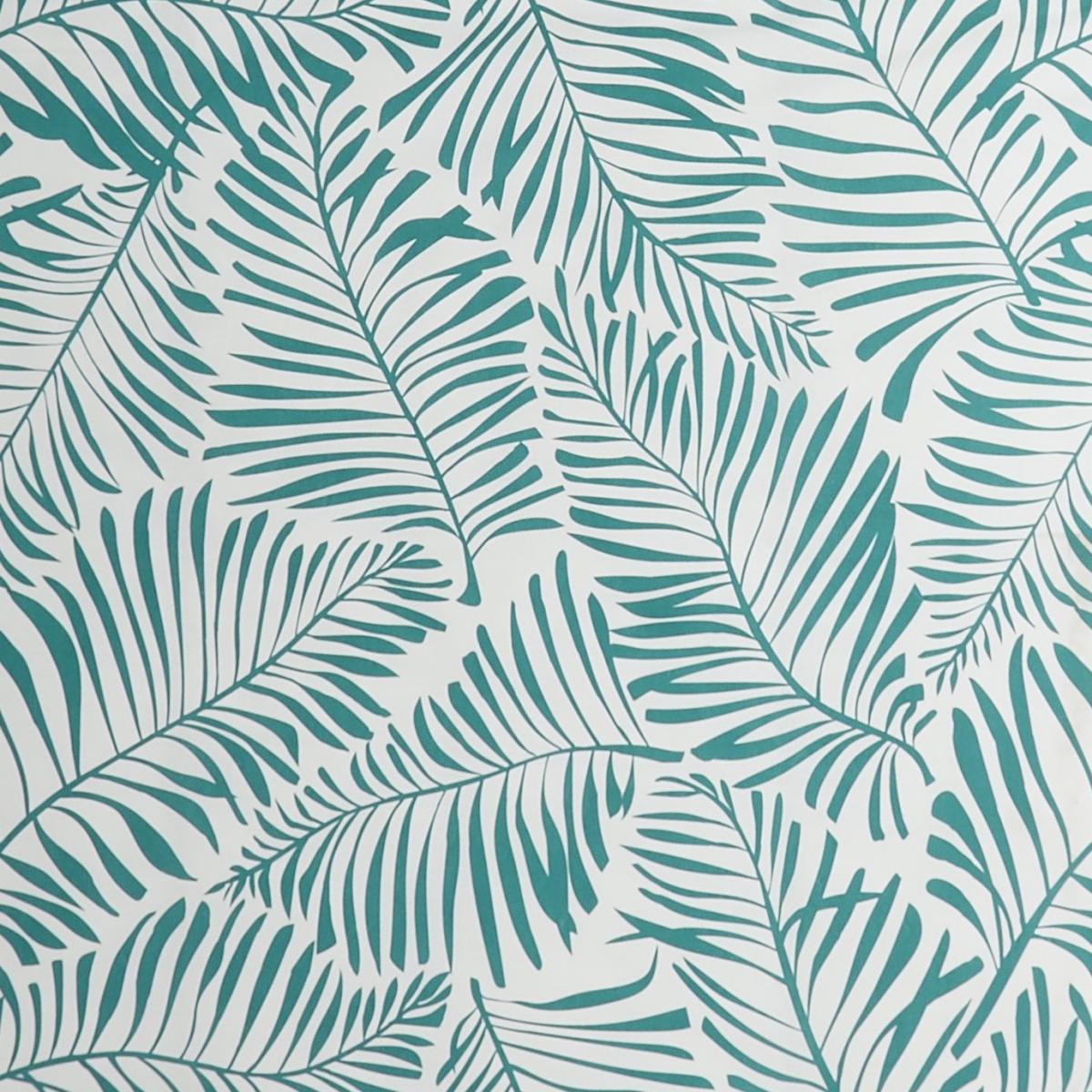 Habitat Abstract Green Leaf & White Bedding Set - Kingsize – image 4