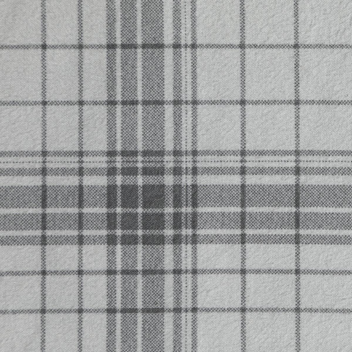 Habitat Grey Brushed Check Christmas Bedding Set - King – image 8