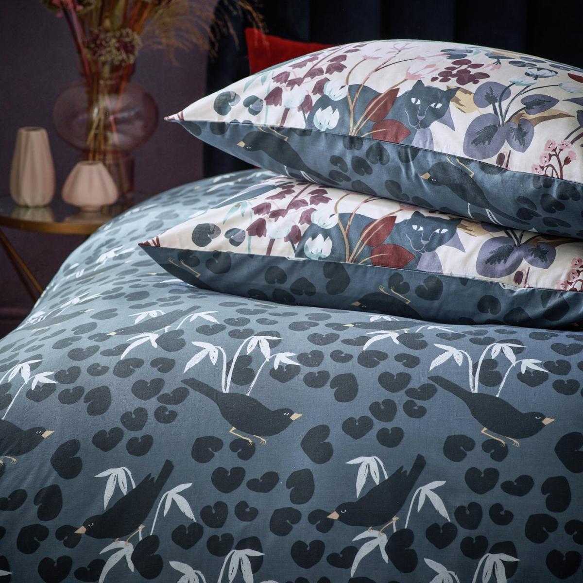 Furn Midnight Panther Blue Bedding Set - King size – image 3