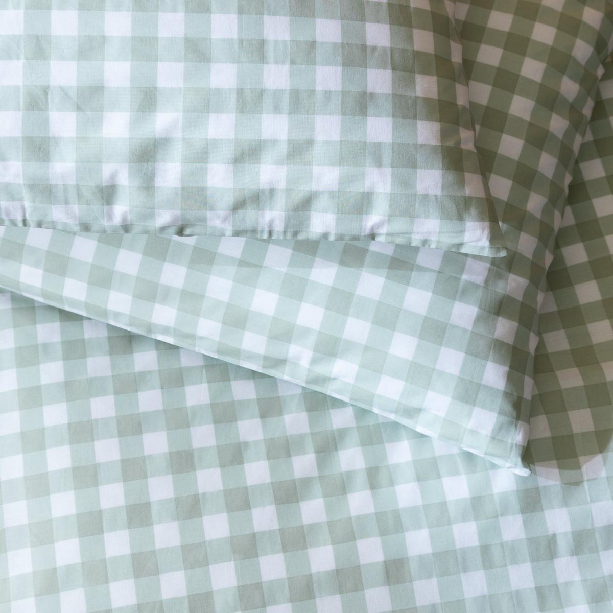 Habitat Fresh Vintage Gingham Sagegreen Bedding Set-Kingsize – image 4
