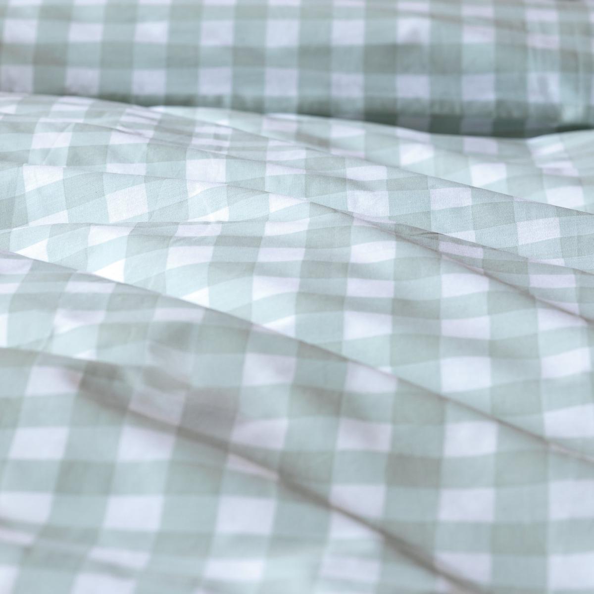 Habitat Fresh Vintage Gingham Sagegreen Bedding Set-Kingsize – image 6