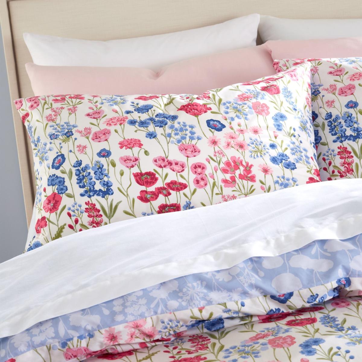 Bianca Cotton 200 TC Olivia Floral Pink Bedding Set - King – image 4