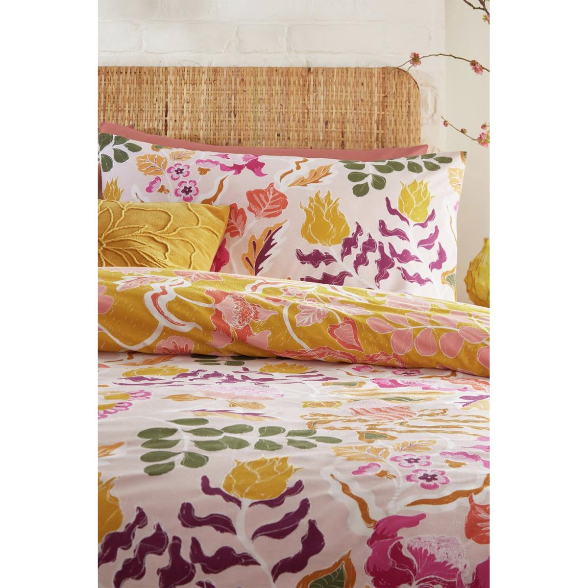 Furn Protea Abstract Floral Pink Bedding Set - King size – image 2