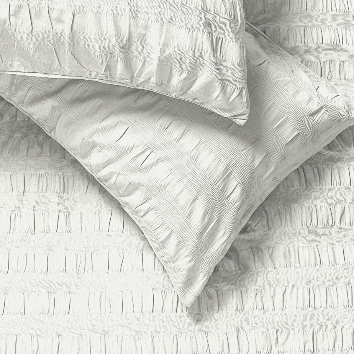 Habitat Widestripe Seersucker White Bedding Set - King size – image 4
