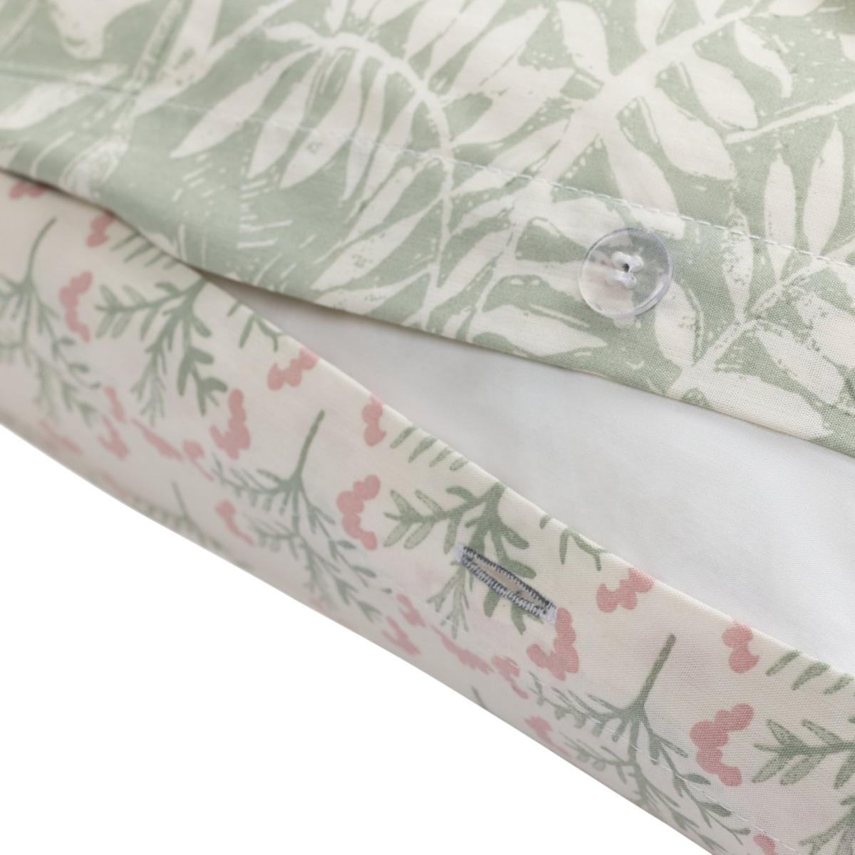 Habitat Herbalist Floral Printed Green Bedding Set-Single – image 6