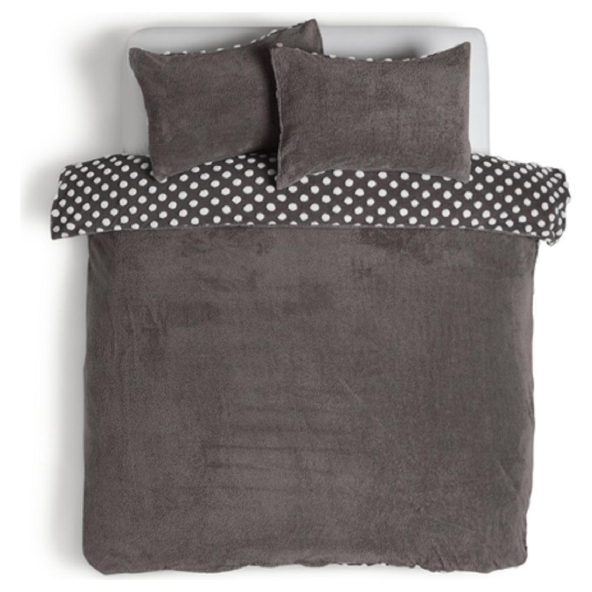 Habitat Tufted Spot Fleece Grey Bedding Set - King Size – image 4