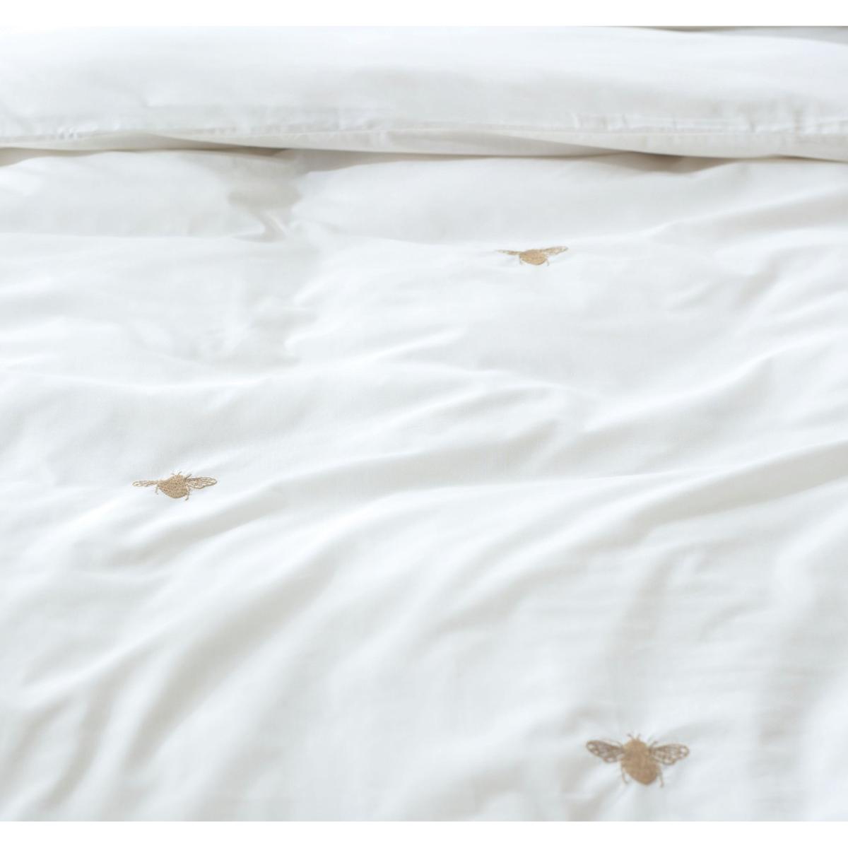 Habitat Herbalist Embroidered Bee White Bedding Set - Single – image 7