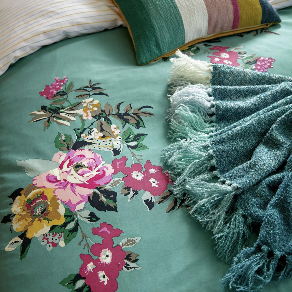 Joules Cotton Cotswold Floral Blue Bedding Set - Kingsize – image 2