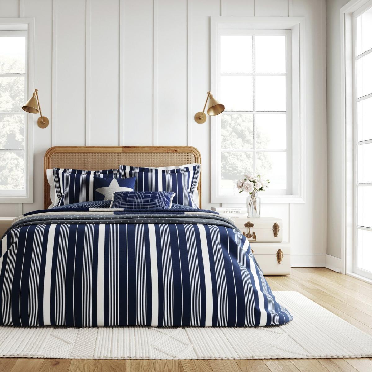 Helena Springfield Cotton Hampton Stripe Bedding Set - King – image 2