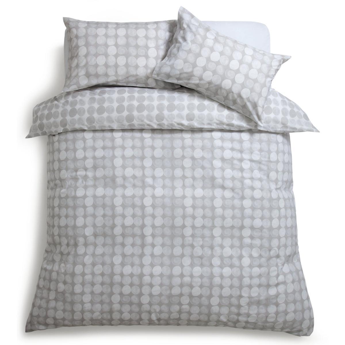 Habitat Spot Print Grey Bedding Set - Kingsize – image 3