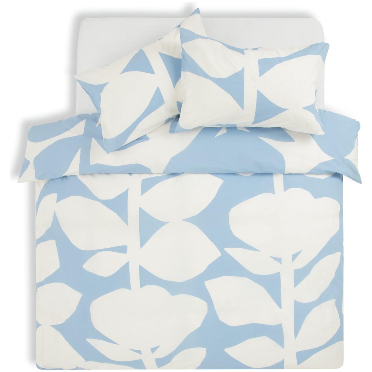 Habitat Emerald Abstract Floral Blue Bedding Set - Single – image 3