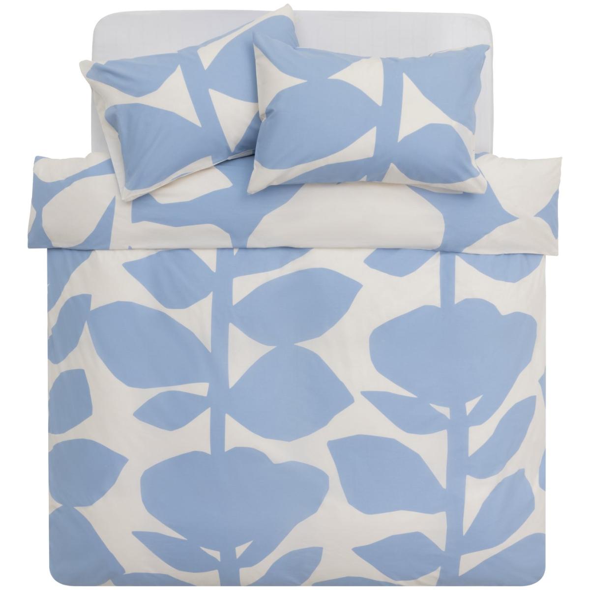 Habitat Emerald Abstract Floral Blue Bedding Set - Single – image 5