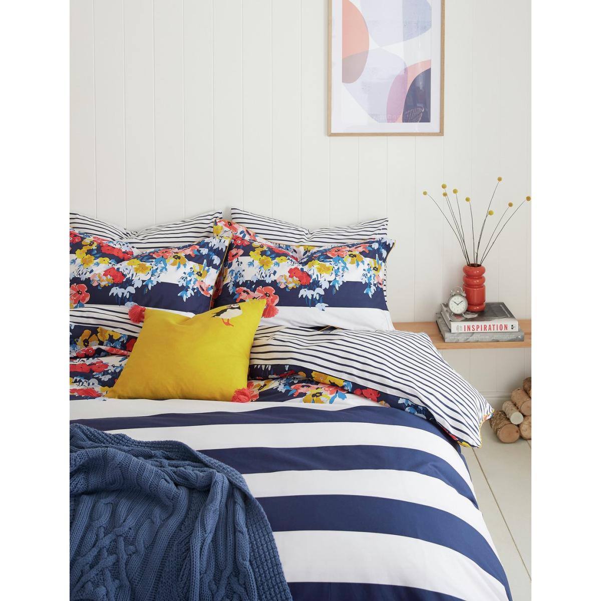 Joules Cotton Percale Ives Floral Navy Bedding Set -Kingsize – image 2