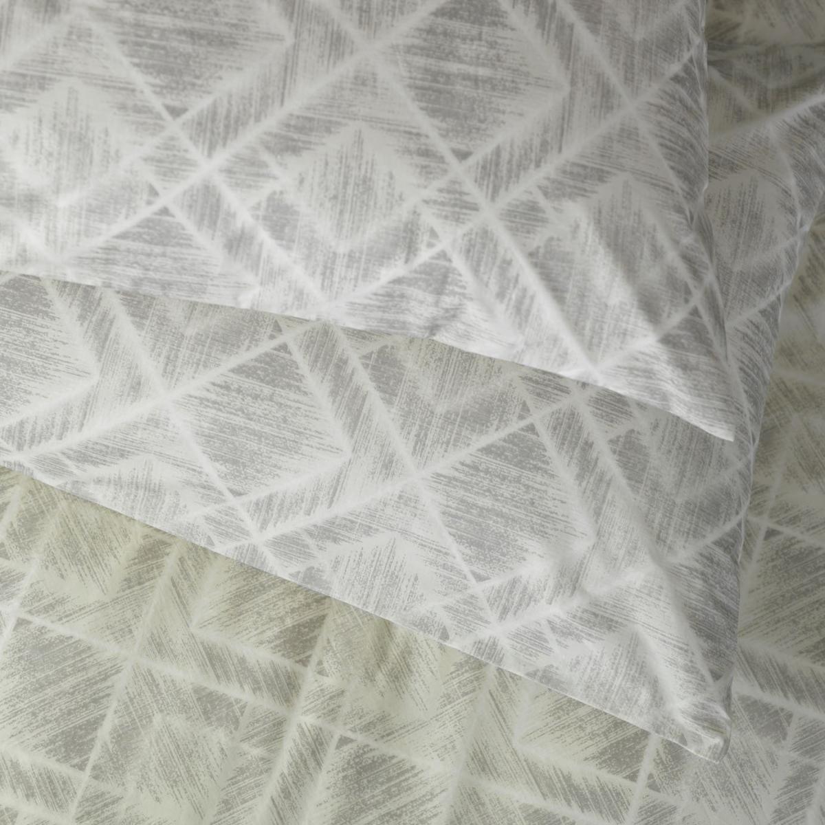 Habitat Cotton 200TC Geo Silver & Cream Bedding Set-Kingsize – image 4