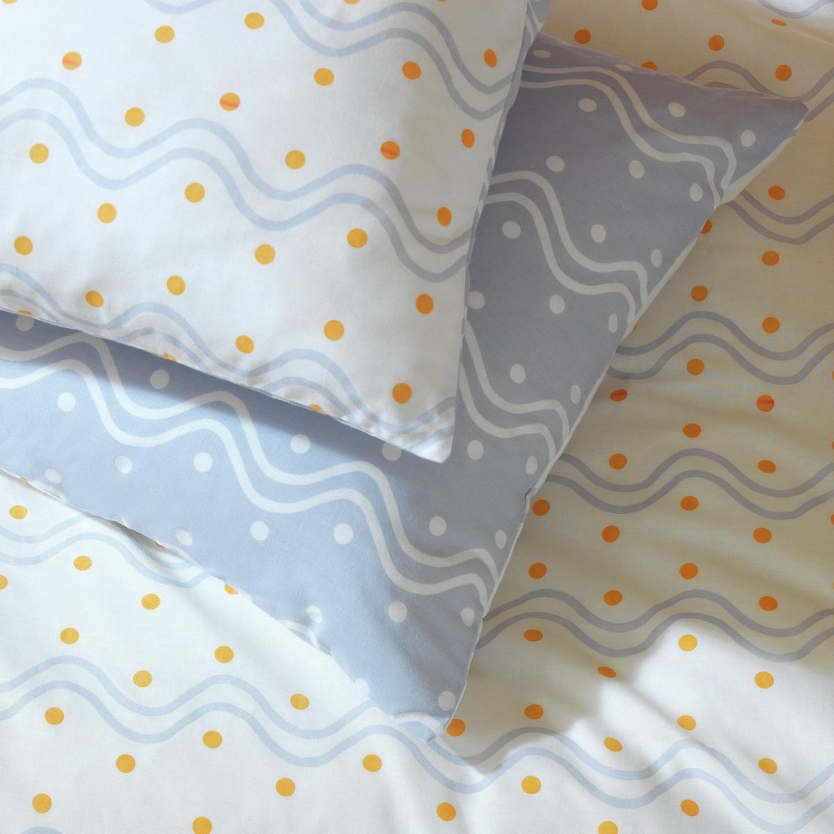 Habitat Wiggle Sky Blue & White Bedding Set - Kingsize – image 5