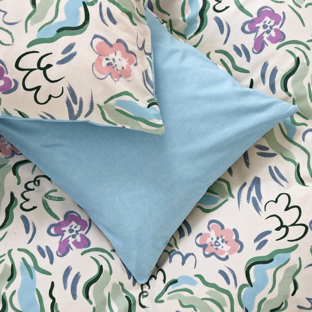 Habitat Cotton Painterly Leaf Floral Bedding Set - King size – image 4