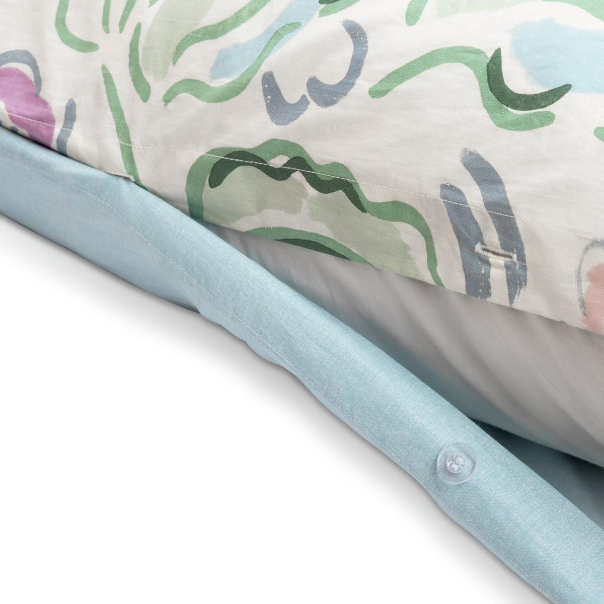 Habitat Cotton Painterly Leaf Floral Bedding Set - King size – image 5