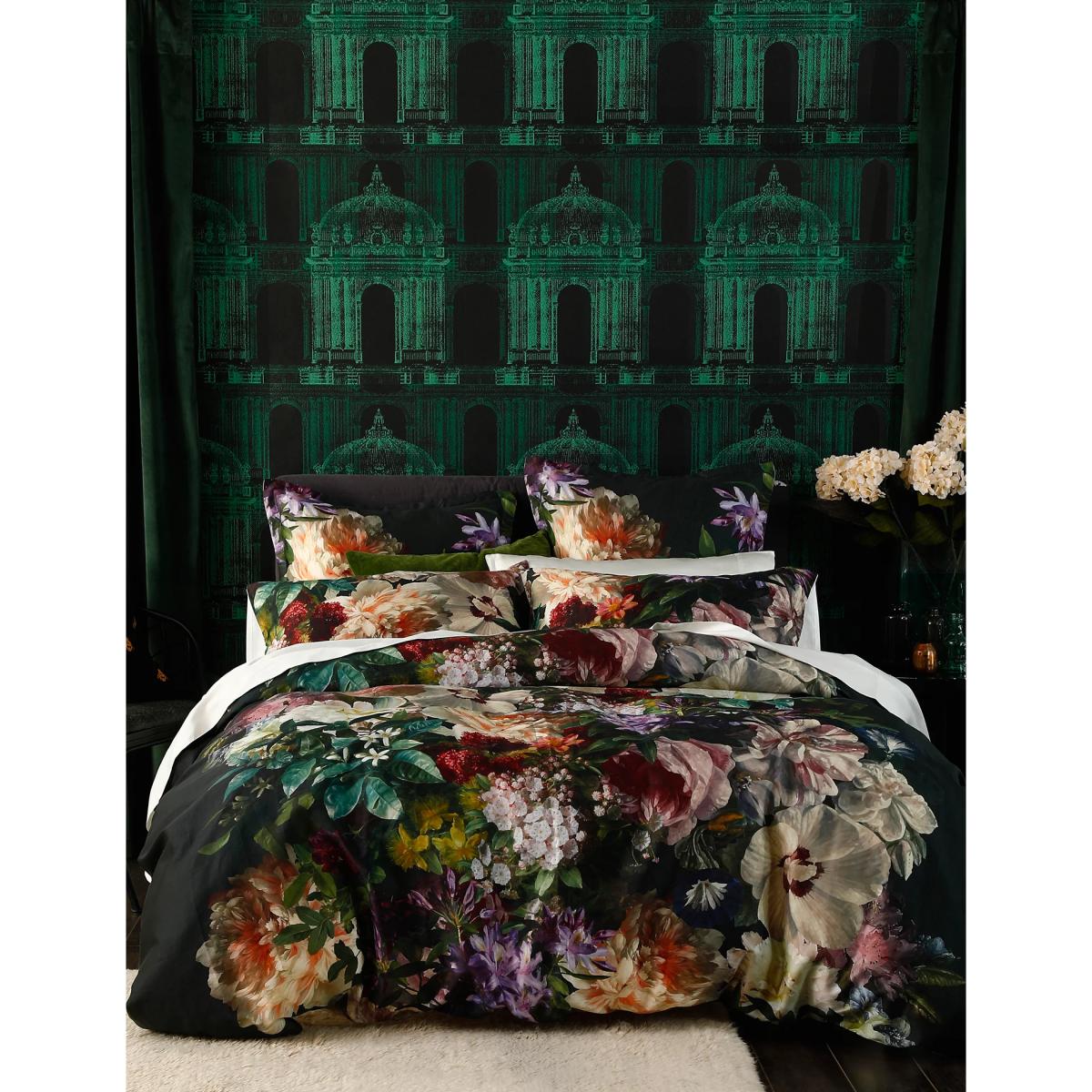 Mm Linen Pure Cotton Flori Bedding Set - 5FT - Multi, Multi – image 3