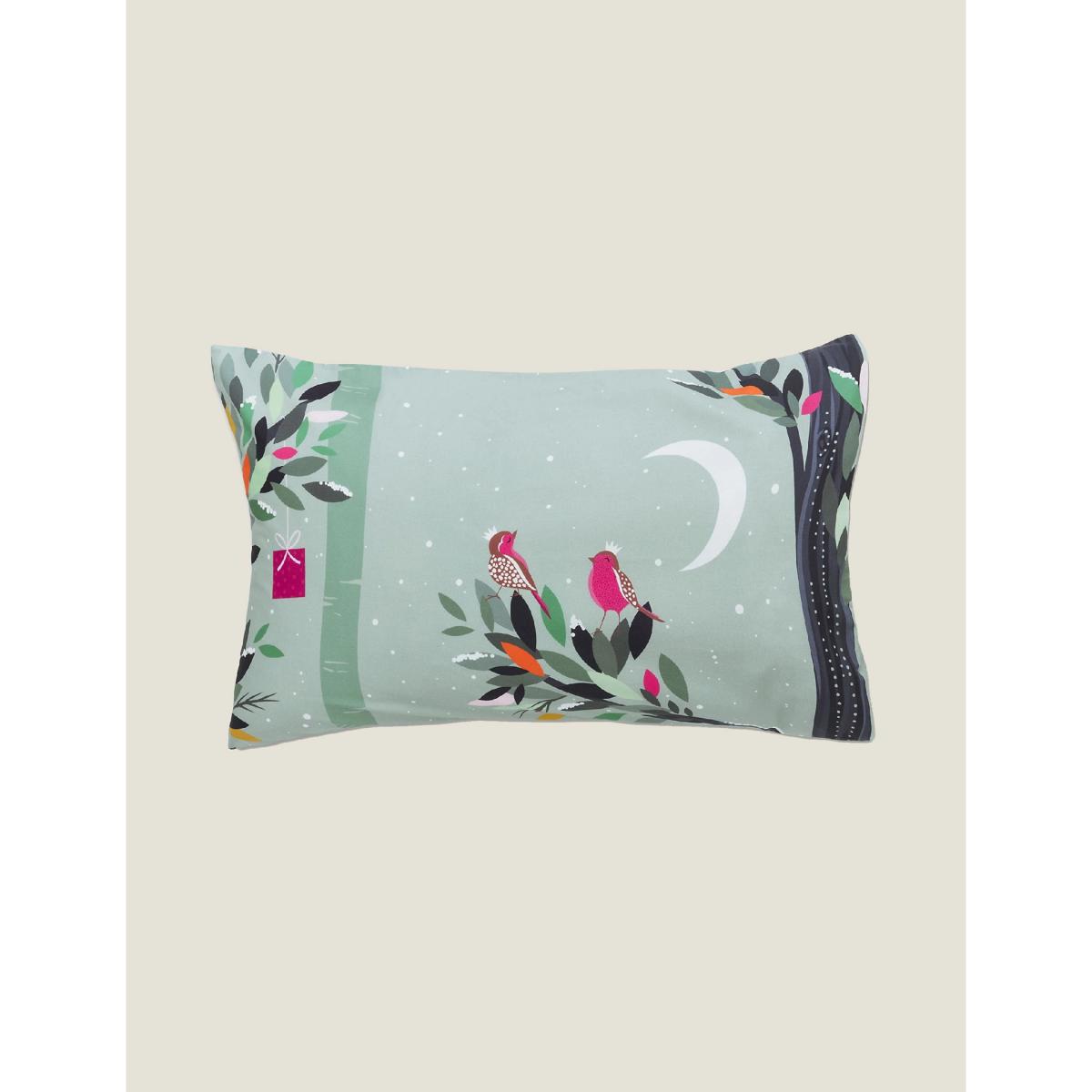Sara Miller Pure Cotton Percale Woodland Tales Bedding Set - 5FT - Dusted Mint, Dusted Mint – image 5