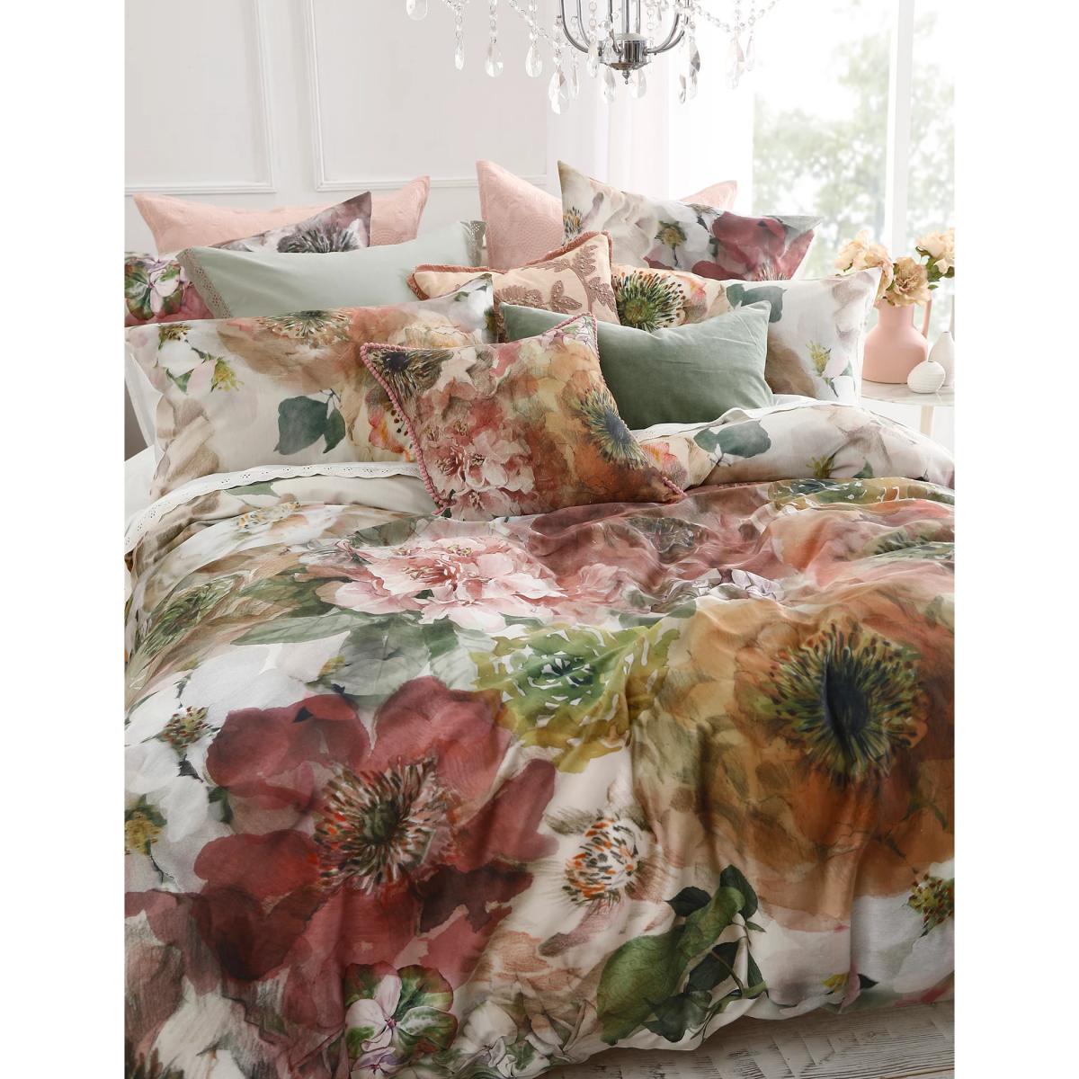 Mm Linen Pure Cotton Arlette Bedding Set - 5FT - Multi, Multi – image 2