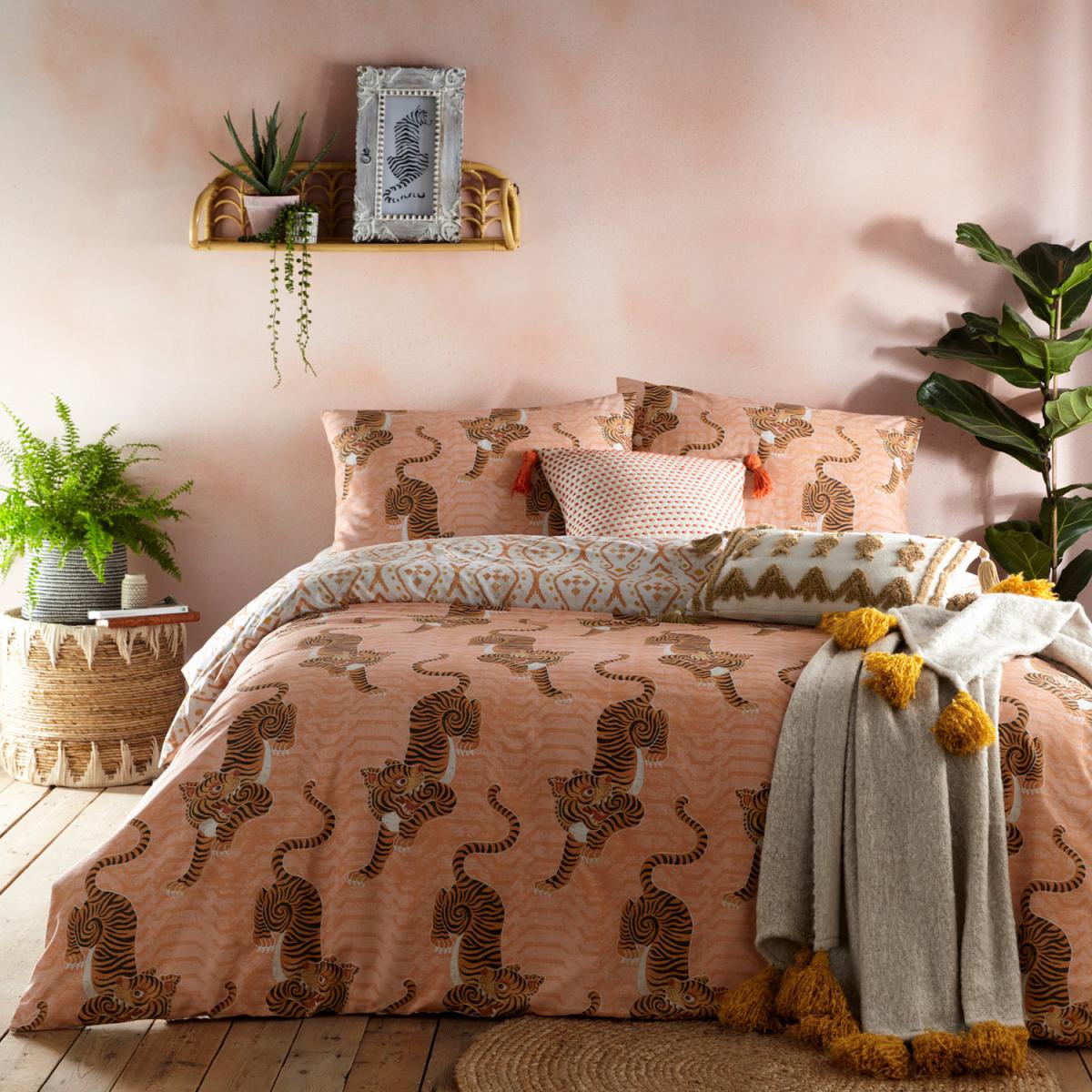 Tribal Tiger Duvet Cover Set - King – image 5