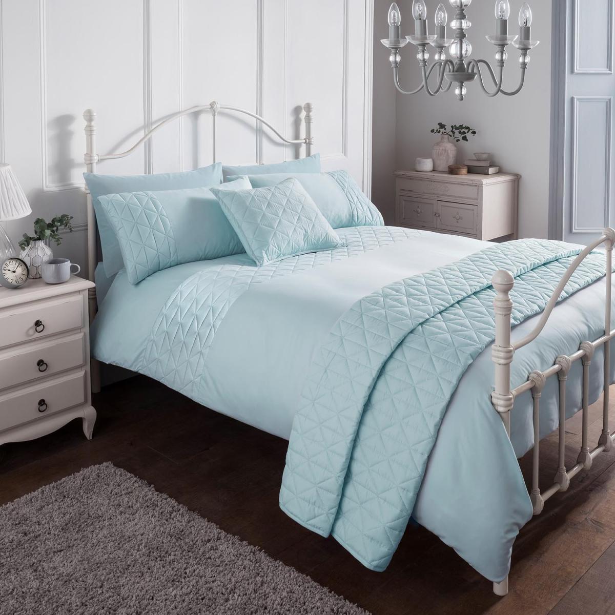 Pinsonic Duvet Cover and Pillowcase Set - Charcoal / King – image 5